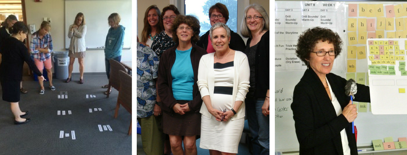 Collage of Stern Center Instructors providing Professional Learning